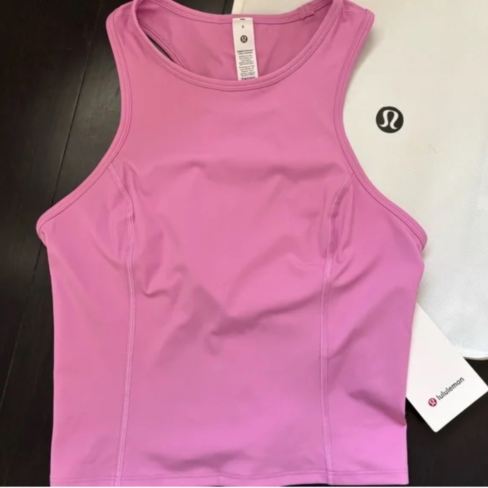 Lululemon Nulux racerback cropped tank